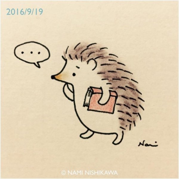 Рисунки Ёжика для срисовки