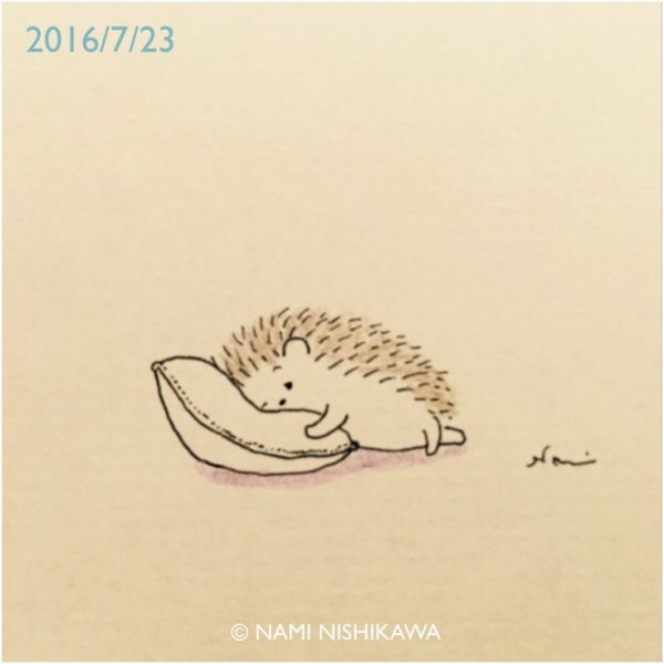 Милый Ежик рисунок