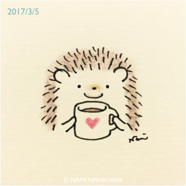 Милый Ежик рисунок