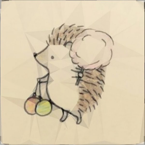 Милый Ежик рисунок