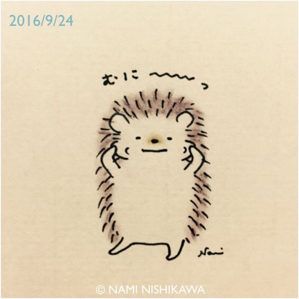 Рисуночки маленькие миленькие ежики