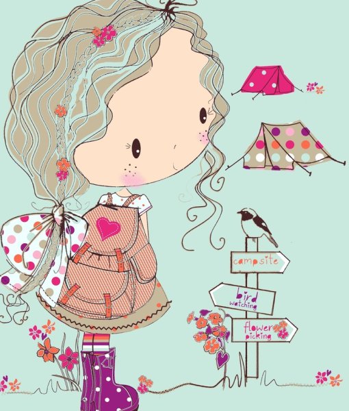 Акварельные иллюстрации от Anell Happy