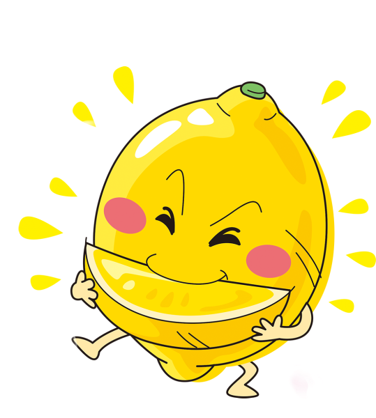 Лимон мультяшный