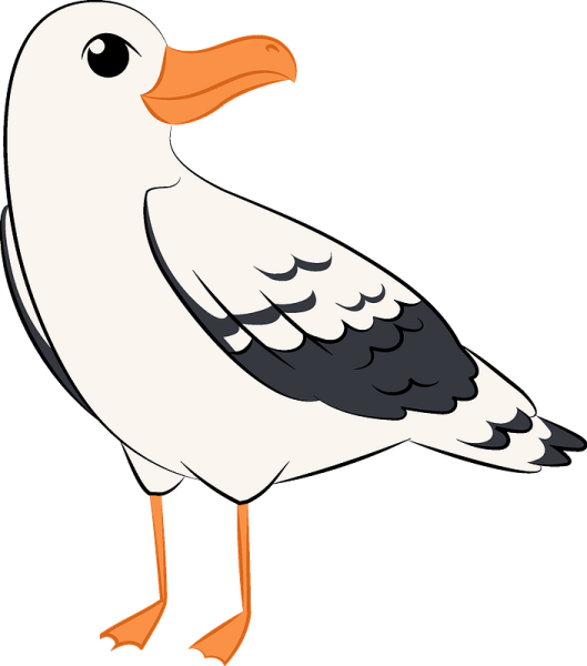 Альбатрос мультяшный