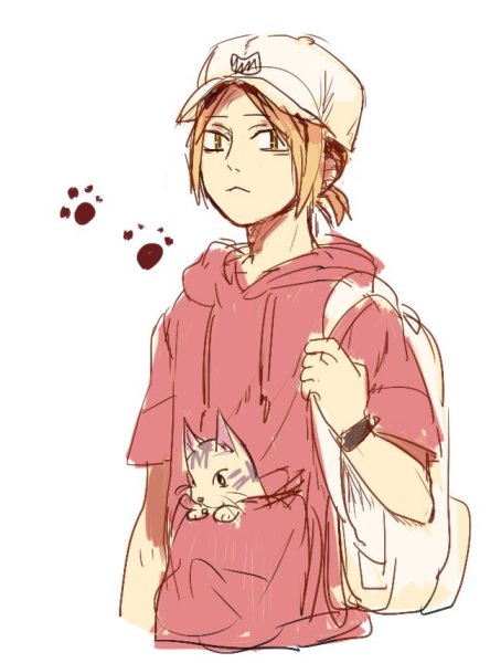 Аниме Haikyuu Кенма