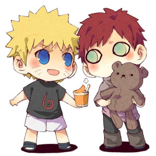 Наруто и Гаара мило