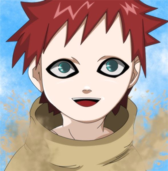 Гаара и Наруто маленькие