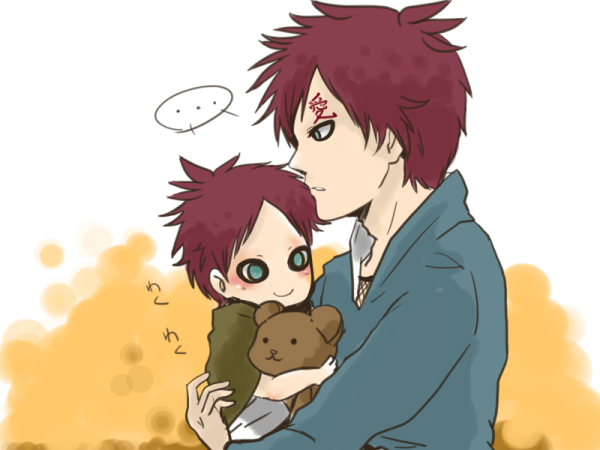 Гаара и Наруто взросление