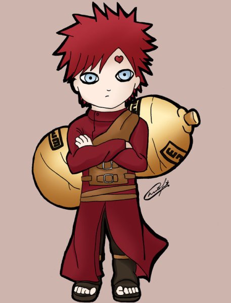 Гаара и Наруто