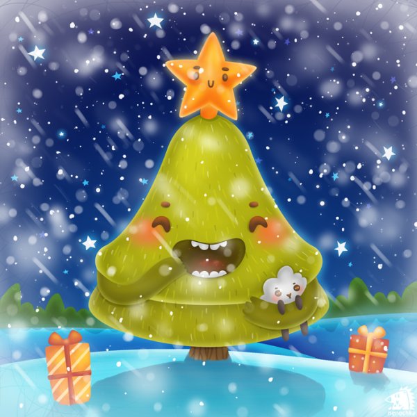 Милые елочки