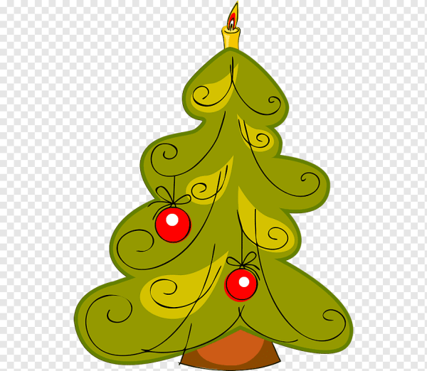 Маленькая елка нарисовать