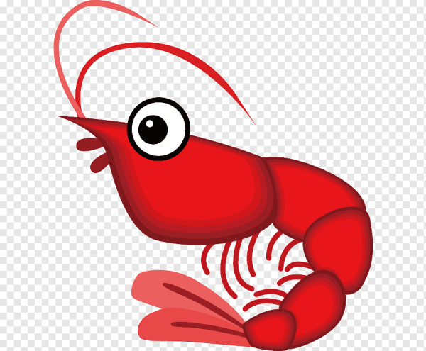 Креветка мультяшная