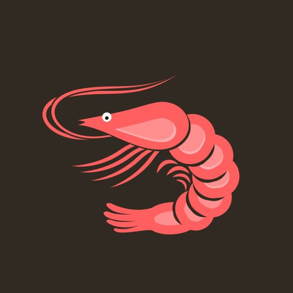 Креветки мультяшные