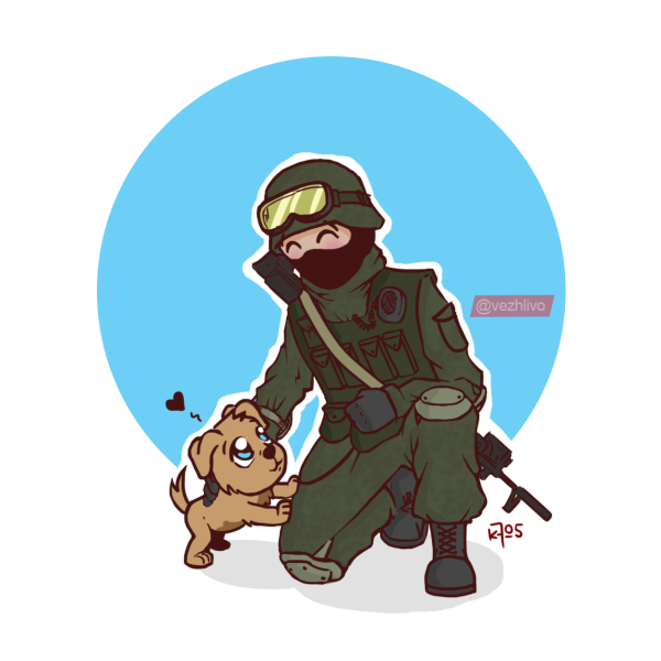 Вежливые люди арты