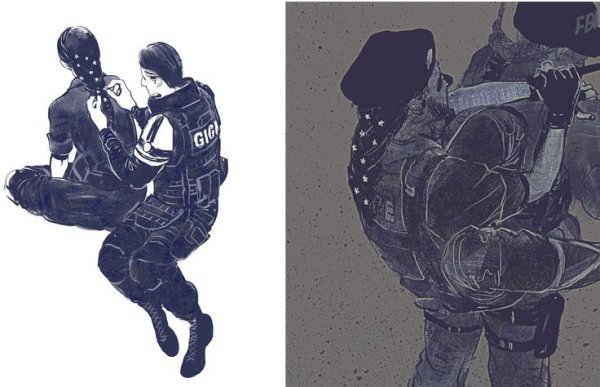 Гюстав Катеб Rainbow Six Siege Art