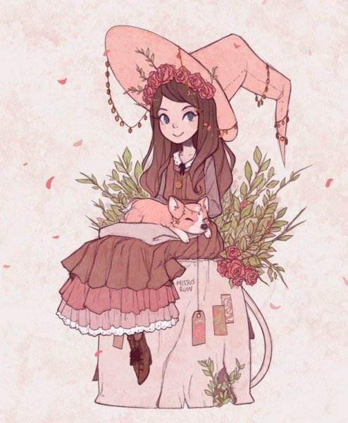 Арты в милом стиле