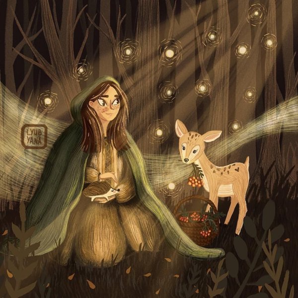 Лесная ведьмочка