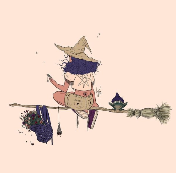 Ведьмочки арты тумблер