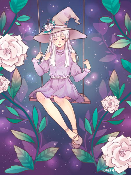 Арты с цветами