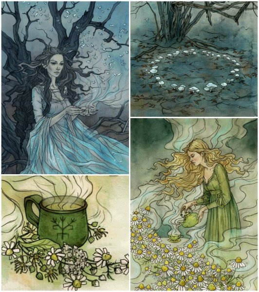 Ведьмочки Эстетика травница