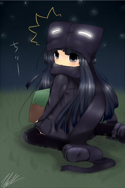 Майнкрафт аниме ЭНДЕРМЕН