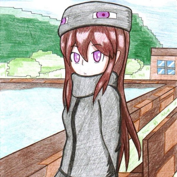 Картинки майнкрафт аниме девушек