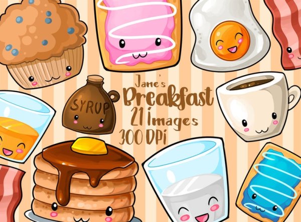 Каваи завтрак