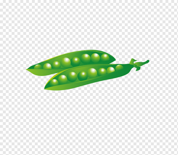 Зеленый горошек мультяшный