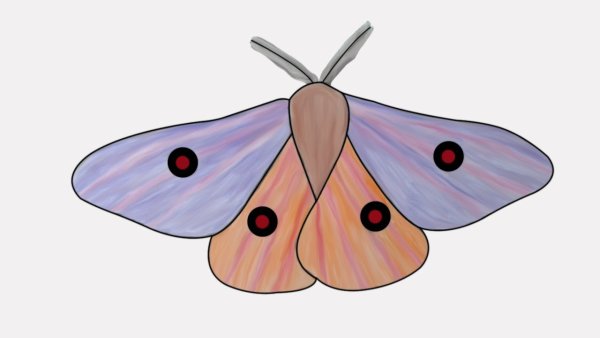 Моль рисунок для детей