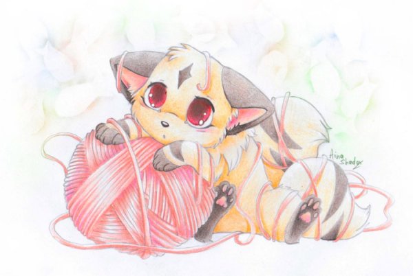 Аниме клубочек