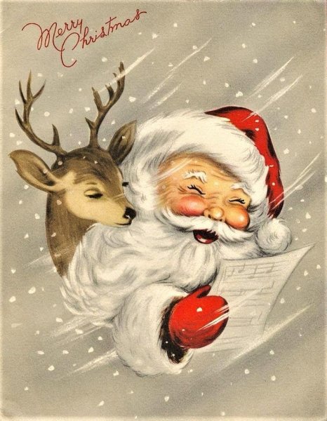 Иллюстрации новогодние современные