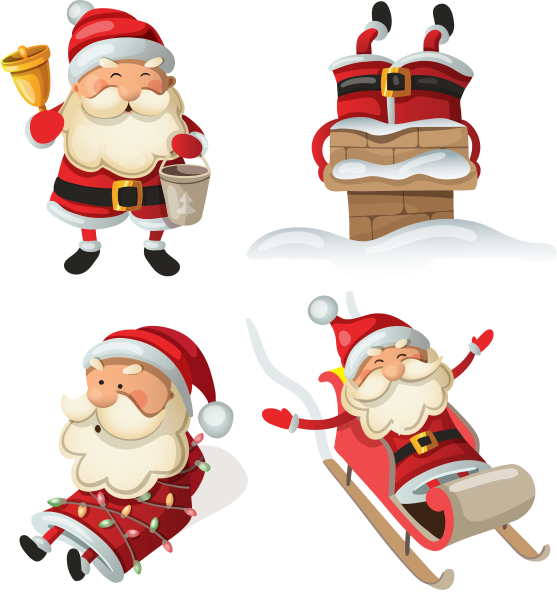 Дед Мороз вектор