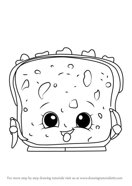 Шопкинсы для рисования