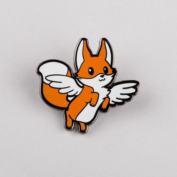 Лиса в мультяшном стиле