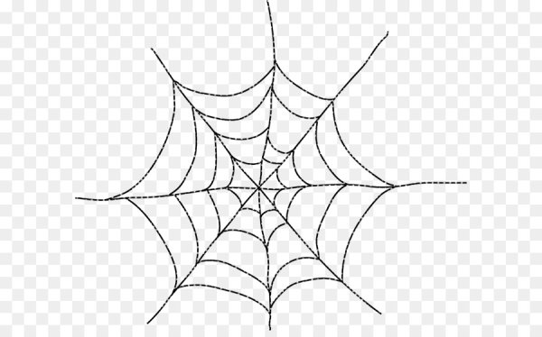 Рисование паутинки