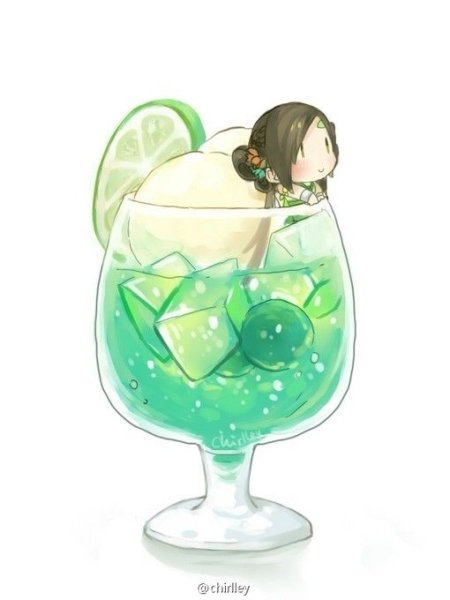 Напитки в стиле аниме