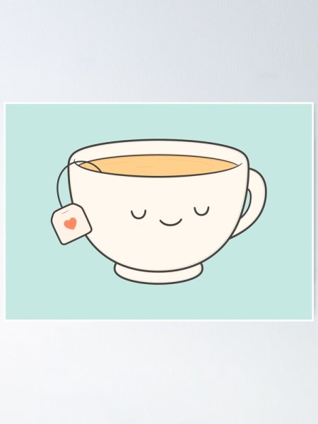 Милые рисуночки чай с