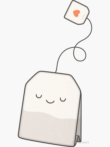 Рисовать на чайных пакетиках