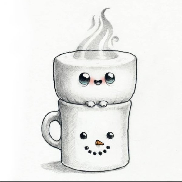 Милые рисунки для скетчбука для срисовки легкие