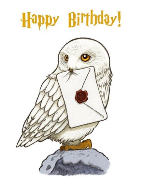 Птица Гарри Поттера Букля