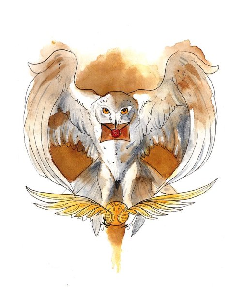 Снежная Сова Гарри Поттера