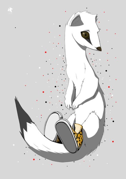 Горностай аниме