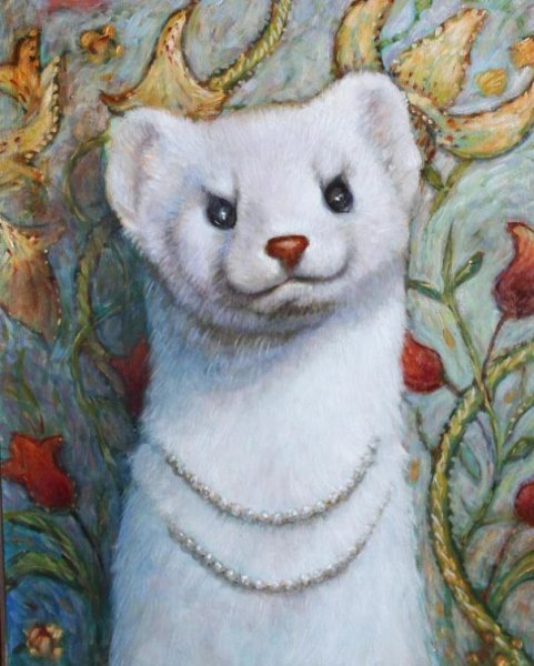 Горностай арт