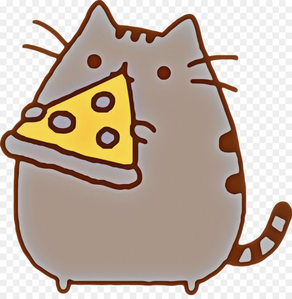 Котик мультяшный