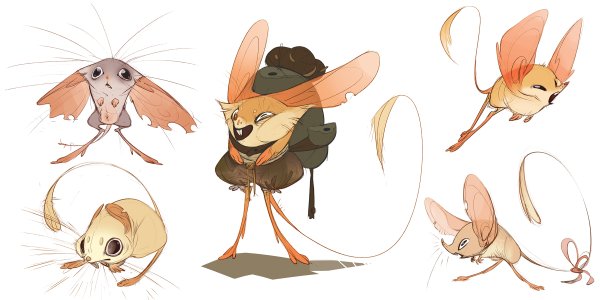 Тушканчик мультяшный