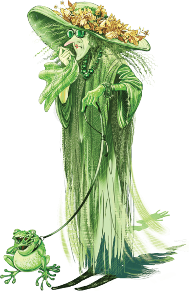 Кикимора Болотная Сказочная