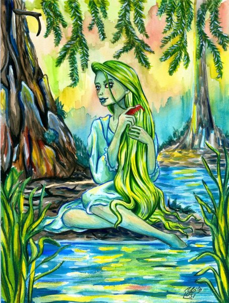 Портрет Кикиморы Болотной