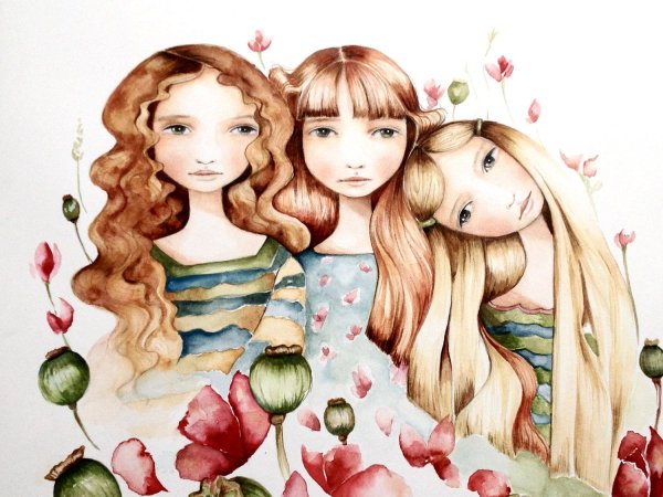 Картина лучшие подружки