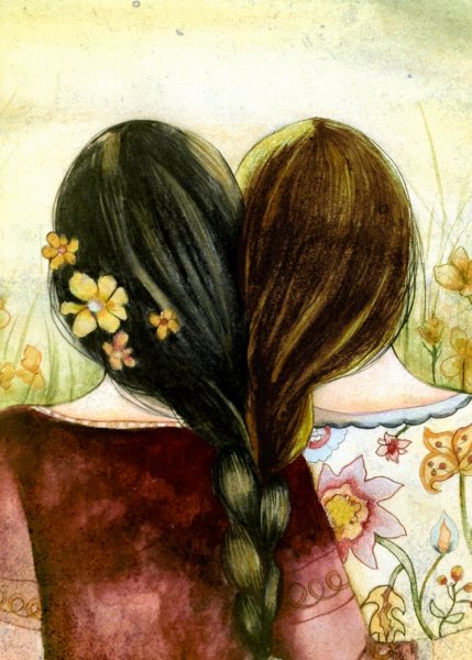 Картина с лучшей подругой