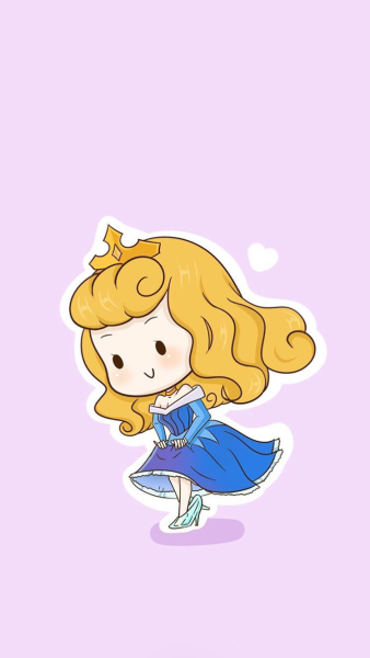 Милые мультяшные принцессы